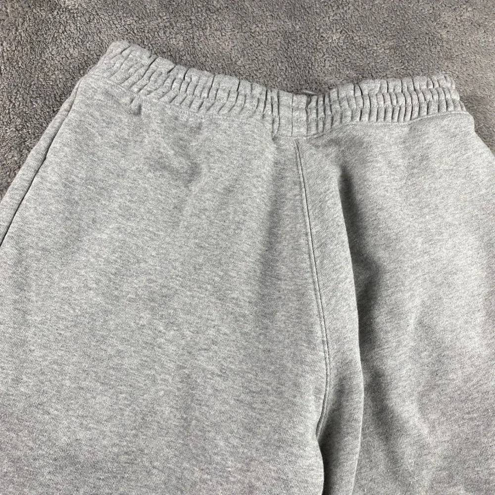 Adidas Originals Essential Trefoil Shorts Zip Pockets Mens Small Gray Fleece